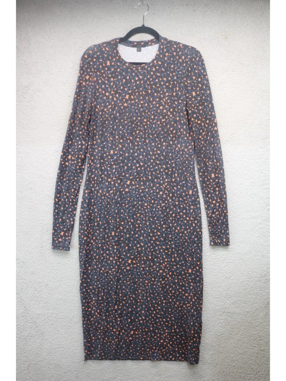 COS Long Sleeve Maxi Dress-Size Medium-Lyocell-Soft-Whimsigoth-Thumb Holes